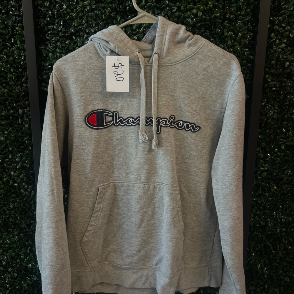 Champion Gray Hoodie
